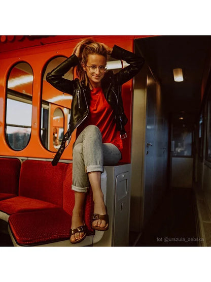 Birkenstock Madrid Big Buckle Nubukleder geölt