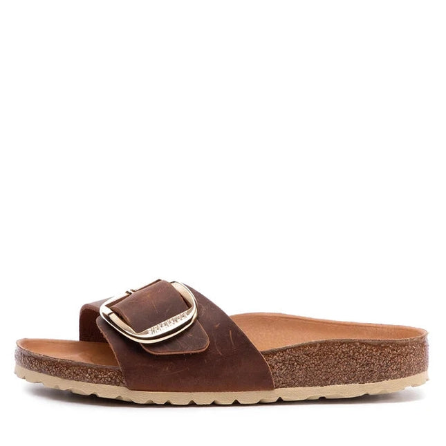 Birkenstock Madrid Big Buckle Nubukleder geölt