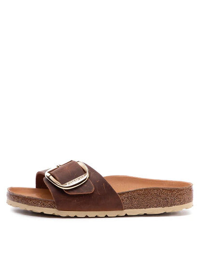 Birkenstock Madrid Big Buckle Nubukleder geölt