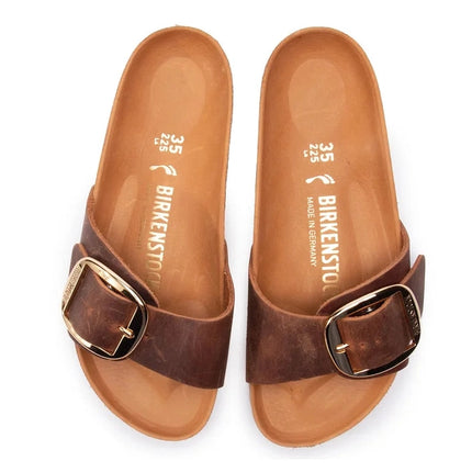 Birkenstock Madrid Big Buckle Nubukleder geölt