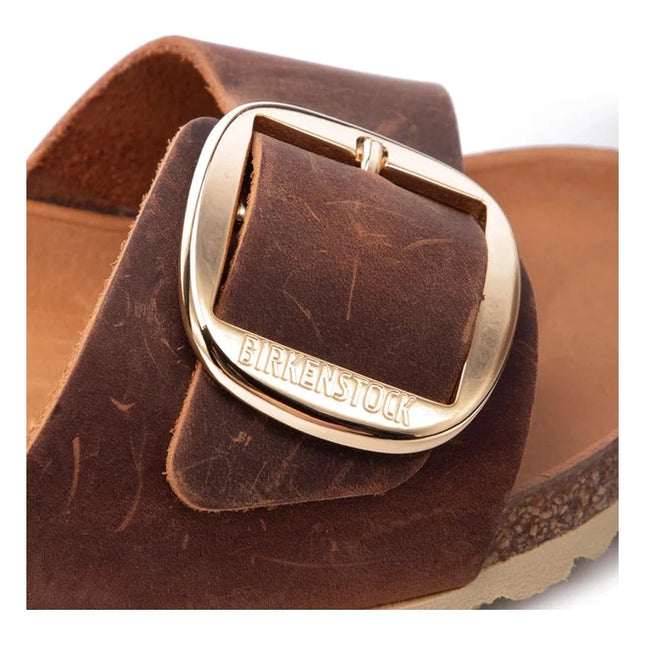 Birkenstock Madrid Big Buckle Nubukleder geölt