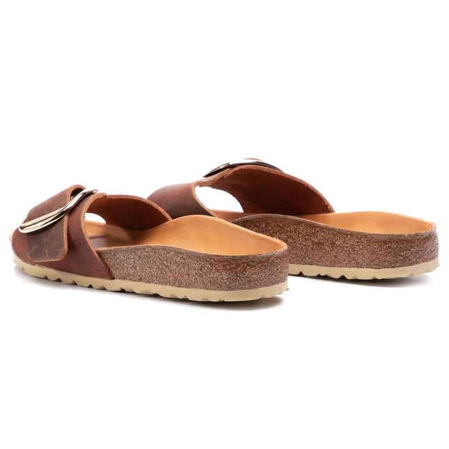 Birkenstock Madrid Big Buckle Nubukleder geölt