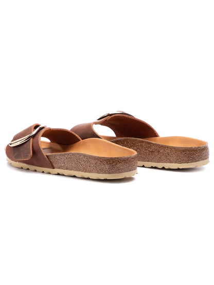 Birkenstock Madrid Big Buckle Nubukleder geölt