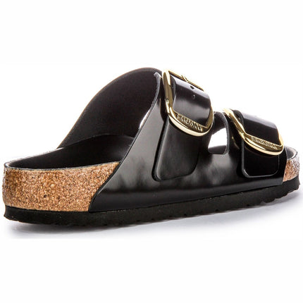 Birkenstock Arizona Big Buckle Naturleder Lack - High Shine Black - MyBrands24 MyBrands24