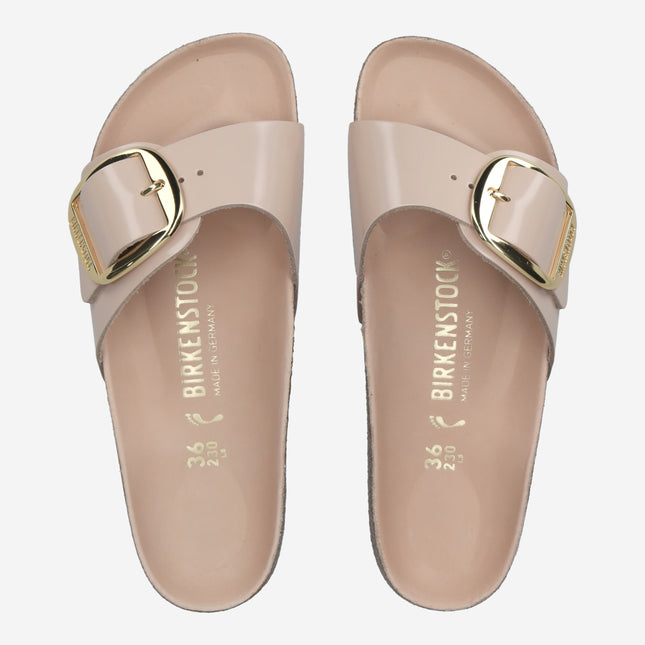 Birkenstock Madrid Big Buckle Pantoletten Lackleder