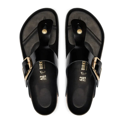 Birkenstock Gizeh Big Buckle Naturleder Geölt